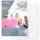 Phinus 72 Sheets Vellum Paper, Translucent Vellum Jackets Vellum Tracing Paper 8.5 x 11, Vellum Paper Printable for Sketching, Invitation Belly Bands, Gift Box Liners