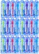 VOVRU Invisible Ink Pen 24Pcs Spy Pen with UV Light Magic Marker Kid Pens for Secret Message and Birthday Party,Writing Secret Message for Easter Day Halloween Christmas Party Bag Gift