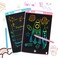 2 Pack LCD Writing Tablet, Electronic Drawing Writing Board, Erasable Drawing Doodle Board, Doodle Pad Toys for Kids Adults Learning &amp; Education, 8.5IN(Blue+Pink)