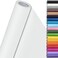 SMART&amp;CASUAL 15" x 450" (37.5') Kraft Paper Roll for Art Craft Supplies Gift Wrapping Moving Packing Kids Painting Drawing Paint Easel Poster Chart Paper (White, 15" W x 450" L (37.5'))