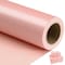 NESCCI Pink Matte Wrapping Paper,Solid Color Pearly-Lustre Paper,Gift Wrapping Paper,Perfect for Wedding,Valentine&#39;s Day,Birthday,Christmas,Baby Shower,DIY Bouquet (17 Inches X 32.8 Feet)