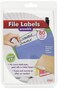 Jokari Label Once Erasable File Labels Starter Kit with 80 Labels, Eraser and Pen