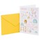 Hallmark Signature Baby Shower Card for New Parents (Baby Icons) Welcome New Baby, Congratulations, Gender Reveal