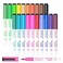 Shuttle Art Magnetic Whiteboard Markers, 20 Pieces Whiteboard Markers, Fine Tip and Eraser, Dry Erase Whiteboard Markers, for Writing on Whiteboards, Weekly Planner, Glass for School Office Home