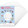 Warckon 24 Pieces Shrink Plastic Sheets, Shrink Art Paper Shrink Film Sheets Frosted Ruff n' Ready for Kids Creative Craft, Create Your Own Earrings, Necklace, Keychains (7.9 X 5.7 inch)