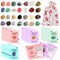 Valentines Day Cards for Kids, 28 Sets Valentines Day Cards Natural Gemstone Crystals Rocks Minerals Bulk, Valentine Exchange Card for Kids Girls Boys School Class Classroom Cards Party Favors