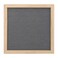 TOPINCN Changeable Felt Letter Board with Letter Message Board Sign Letter Numbers Room Decoration Prop(Grey)