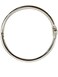 KTOJOY 3 Inch (12 Pack) Loose Leaf Binder Book Rings, with Metal Nickel Plated for Key,and Index Cards, for School, Home, or Office, Silver