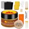 1DFAUL Wood Burn Paste Pen Kit, 4OZ Wooden Burning Gel, Double Sided Wood Burn Marker Kit for DIY Beautiful Wooden Burning in Minutes, Perfect for Beginners Handmade Meaningful Gifts