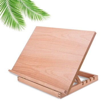 Tabletop Easel A3 Painting Easel with Smooth Surface, Adjustable Angle Art Easel for Artists, Children, Beginners &amp; Student