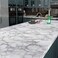 Livelynine Modern Marble Wallpaper Peel and Stick Countertops for Kitchen Vinyl Wrap Waterproof Countertop Contact Paper for Desk Cover Dresser Top Counter Top Covering Table Sticker 15.8x78.8 Inch