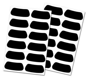 Rawlings   EYE BLACK Adhesive Stickers   Black