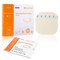 Hydrocolloid Bandage, Hydrocolloid Wound Dressing Thin Type 4&#39;&#39; x 4&#39;&#39; for Light Exudate Wound, Pressure Ulcer, Bed Sore, Surgical Wound,Superficial Wound, 10 Pack by EalionMed