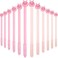 24 Pieces Cute Pig Writing Pen Pig Gel Ink Pen Pink Pig Roller Ball Gel Ink Pen with 0.5 mm Fine Point Black Ink Pen for Kids School Office Home Writing Present Supplies