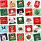 Outus Mini Christmas Greeting Cards Cute Christmas Cards with Envelopes, 2.7 x 2.7 Inch (48 Pieces)