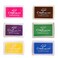 JZTang 6 Pcs Craft Ink Pad, Washable Ink Pads for Kids Multicolor Ink Pads for Rubber Stamps, Paper, Scrapbooking, Wood Fabric, 6 Unique Pure Colors