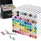 WELLOKB Alcohol Markers, 80 Colors Dual Tip Blender Art Markers for Coloring, Illustrations, and Sketching, Alcohol Markers Set, Alcohol Based Markers with Carrying Case