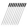 MengRan 4.5'' Ballpoint Ink Pen Refills for Twist Pens,1mm Medium Tip, Compatible with Cross Pen Refills (8513)(10 Pcs Black Ink)