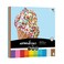 Astrodesigns Crafting Cardstock, 12" x 12", 65 lb/176 gsm, 10-Color Delightful Assortment, 100 Sheets (91039)