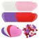 PheiLa 160 Pcs Valentines Day Craft Gift Set with 100 Pcs Paper Heart Doilies, 20 Pcs Foam Hearts and 40 Pcs Glitter Foam Heart Stickers for Valentine's Day Wedding DIY Craft Supplies