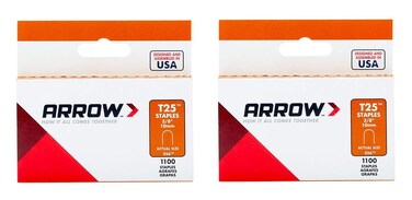 Arrow Fastener 256 Genuine T25 3/8-Inch Staples (2 Pack)