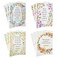DaySpring Assorted Religious Sympathy Cards, Floral Wreaths (12 Cards with Envelopes)