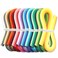 JUYA Multi-Color Paper Quilling Strips Set 60 Colors 10 packs 54cm Length Paper Width 3mm (0.12 in)