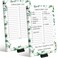 Joyberg 2 PCS Magnetic Grocery List Pads for Fridge, 4.5x7.5 Inches Magnetic Note Pad for Fridge, Grocery List Magnet Pad for Fridge, Magnetic Notepad, Shopping List, 60 Pages Per Magnetic Notepad
