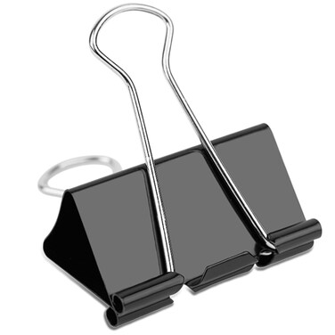 Ufmarine Extra Large Binder Clips 2 Inch, (40 Pcs) Big Paper Clamps for Office