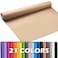 PerkHomy Brown Kraft Paper Roll 17.5" x 600" (50') for Gift Wrapping Bulletin Board Kids Craft Art Bouquet Flower Packing Moving Shipping Floor Covering Table 70GSM 50LB (Brown, 17.5" x 50')