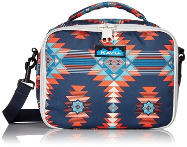 KAVU Lunch Box Insulated Padded Leak Proof Crossbody Meal Pack, Mojave