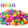 Sooez 120 Pack Pencil Erasers, Pencil Top Erasers Cap Erasers Eraser Tops Pencil Eraser Toppers Eraser School Studying Supplies for Teachers Eraser Pencil Erasers, 7 Colors