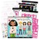 Fashion Angels I Love Fashion Sketch Portfolio, Includes Sketch Pad with Stencils &amp; Stickers, Fashion Design Sketch Book for Girls, Ideal Drawing Kit for Kids