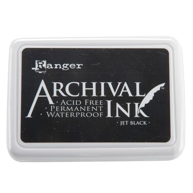 Ranger, Archival Ink Pad, 0, Jet Black (789541031468)