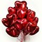 30 pcs Red Heart Balloons 18&quot; Foil Love Balloons Mylar Balloons heart balloons for Valentines Day Propose Marriage Wedding Anniversary Backdrop Birthday Party Supplies