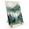 JOOZ Mountain Paint by Number for Adults, Paint by Numbers Kit for Adults with Frame, DIY Mountain Landscape Paint by Numbers Kits for Adults on Canvas, Oil Painting Kit for Home Wall Decor 8 x 12 in