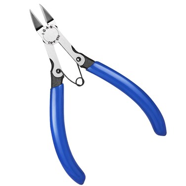 IGAN-330 Flush Cutters, Precision Wire Cutter, Flush Pliers, Wire Snips, Electrical Cutters, Sprue, Side &amp; Small Wire Nippers, Diagonal Cut Snips, Ideal for Electronics &amp; Precision Cutting Needs