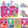 28 Pack Valentines Day Gifts for Kids, Valentines Day Cards with Astronaut-Shaped Finger Spinner POP Toys for Kids, Valentine School Classroom Exchange Prizes, Valentine Party Favor Toy Set