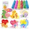 NAISEN 30 PACK 3D Valentines Day Cards for Kids with Hatching Dinosaur Eggs, 6 Designs Valentines Day Gifts for Kids Classroom School Exchange, Valentines Day School Prize Party Favors for Kids