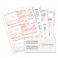 Blue Summit Supplies 1099 NEC Tax Forms 2024, 50 4 Part Tax Forms Kit, Compatible with QuickBooks and Accounting Software, 50 Self Seal Envelopes Included
