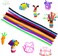 Pipe Cleaners, 300pcs 20 Colors, Craft Supplies, Pipe Cleaner Chenille Stems, Craft Pipe Cleaners