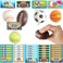 JOYIN 30 Pack Kids Valentines Day Gift Cards with Gift Mini Sports Ball Figure Stress Balls Squeeze Foam Balls for Classroom Exchange Prizes, Stress Relief / Anxiety Relief, Valentine Party Favor Toys