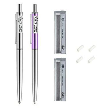 Mr. Pen- 0.7 Mechanical Pencil, 2 Pack, Mechanical Pencil with Lead and Eraser, Pencils Mechanical 0.7, Mechanical Pencils, Automatic Pencil, 0.7mm Mechanical Pencil, Mechanical Pencils for School
