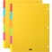 Mr. Pen- Binder Dividers - 6 Tab Dividers, Pack of 2 Sets (12 Dividers Total) for 3 Ring Binder