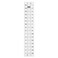 Mr. Pen- Sewing Ruler, 3 x17 Inch, Acrylic Ruler, Quilting Ruler, Cutting Ruler, Acrylic Ruler for Cutting Fabric, Rulers for Quilting and Sewing, Non Slip Quilt Rulers, Sewing Supplies