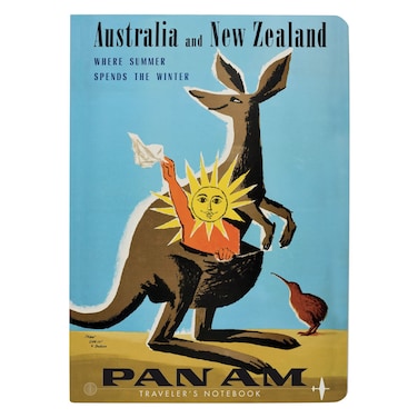 Pan Am Passport to Australia/New Zealand Mini Notebook