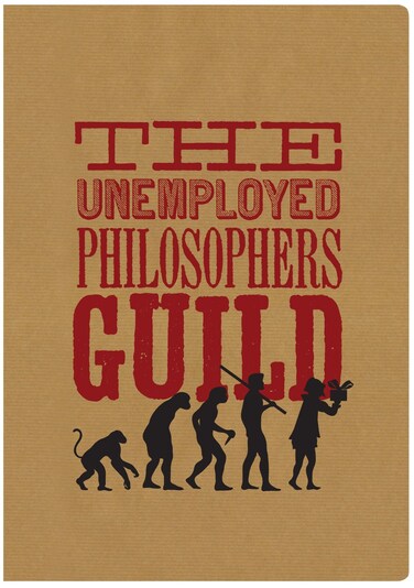 The Unemployed Philosophers Guild Notebook - UPG Themed Passport Sized Mini Pocket Notebook, 3.5" x 5