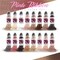 World Famous Tattoo Ink Pink Ribbon - Pink Flesh Tones Assortment with Black &amp; White Tattoo Ink - Non Toxic &amp; Skin-Safe Permanent Tattooing - Vegan (1 oz Each)