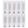 LEARNING ADVANTAGE Student Thermometers - Set of 10 - Dual-Scale and Mercury-Free - Easy-To-Read - Measure Temperatures Indoors and Outdoors