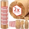 JARLINK Honeycomb Packing Paper, 15"x 213' Bubble Packing Wrap for Packing/Shipping/Moving, Eco-Friendly Bubble Packing Paper Wrapping Roll, Recyclable Moving Supplies With 20 Fragile Sticker Labels